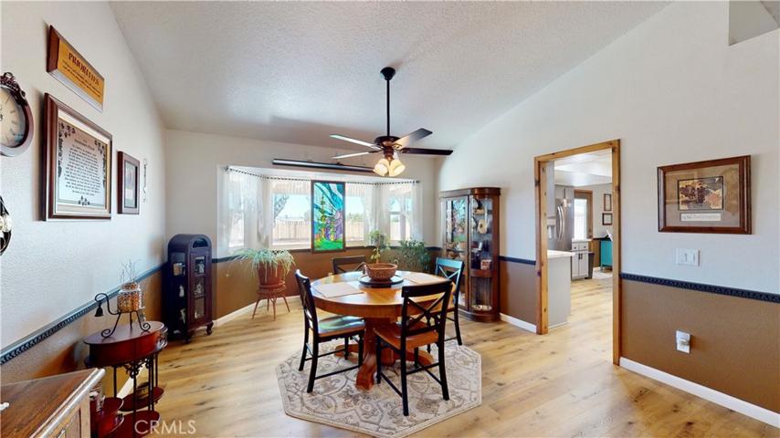 huge formal dining room with large bay window. (This round table has a 54" diameter) 4 1/2 feet