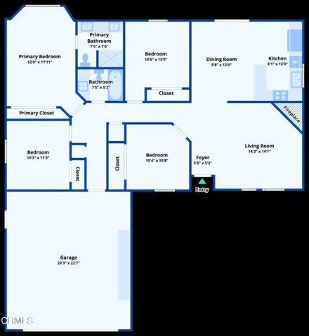2113 Buckwheat Ave Rosamond Floor Plan
