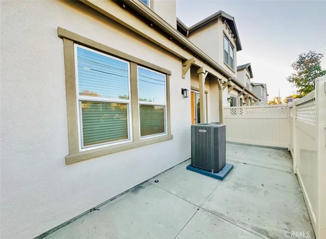 Extra big patio