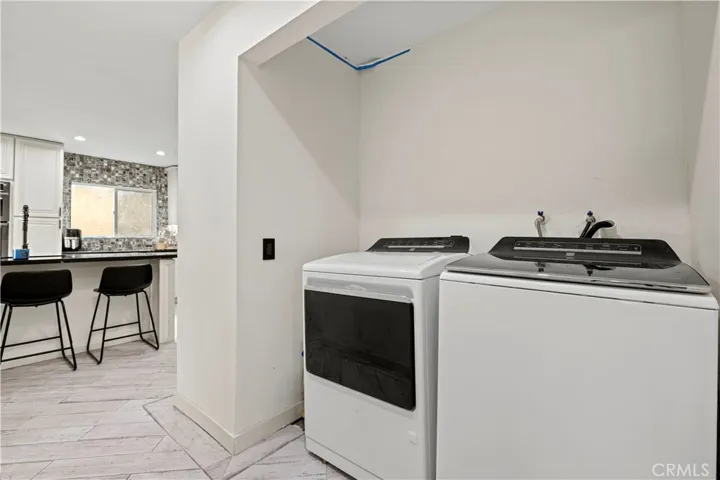 Laundry area