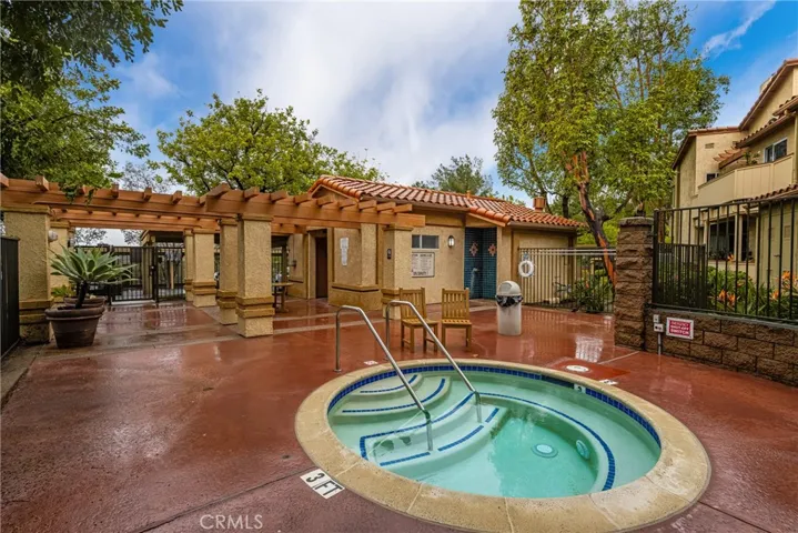 Spa is steps away from your next home