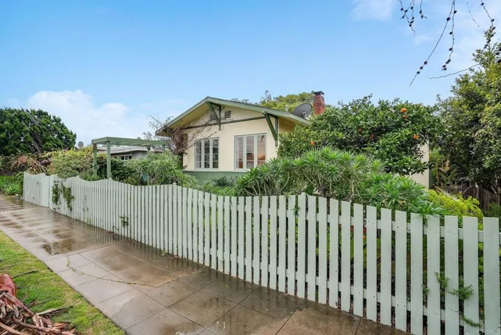 all the charm of a picket fence!