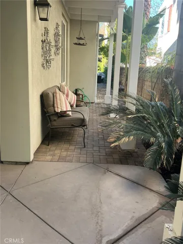 Front patio