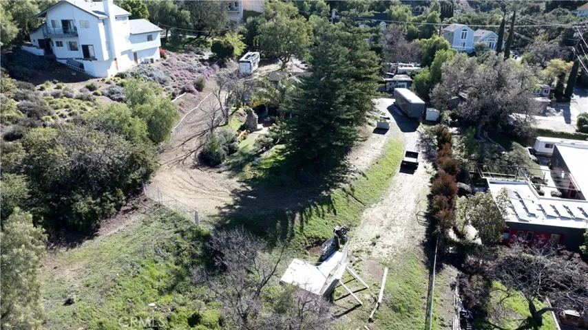 from back of property
