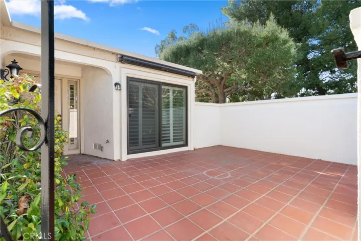 Want to enjoy the sun? Close the retractable awning on the front patio.