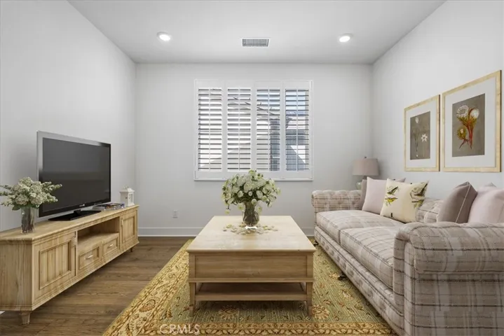 Rendering of possible furnishing of loft.