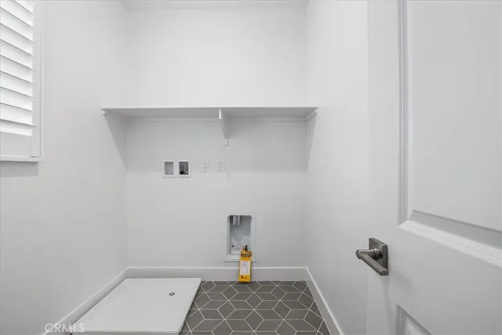 Laundry room.