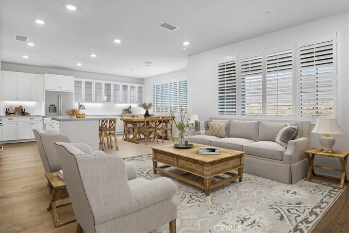 Rendering of possible furnishing of Great Room.