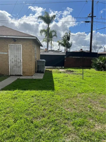 back yard