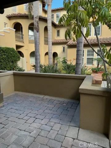 Private patio off downstairs bedroom