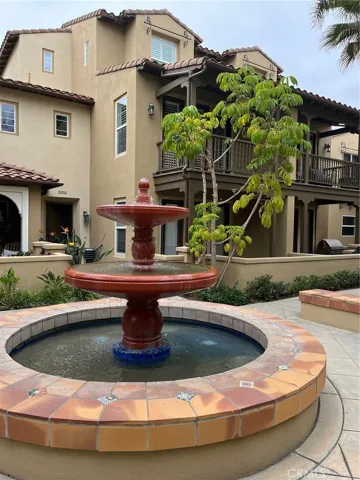Fountain in courtyard