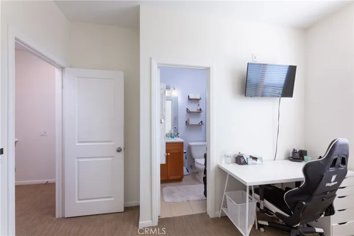 Secondary bedroom with ensuite bathroom