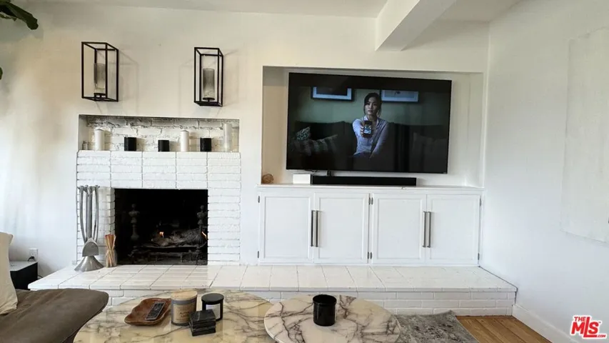 Living Room + Gas Fireplace