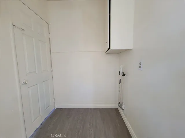 back unit laundry hookup
