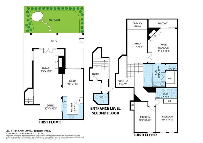 980 S Rim Crest Drive 8, Anaheim Hills, California 92807