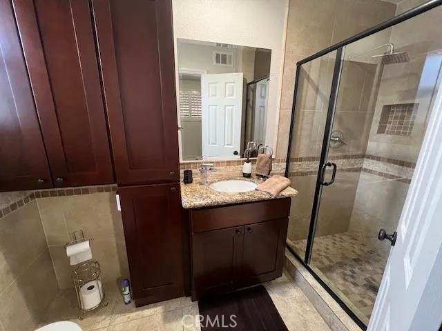Remodeled master bathroom