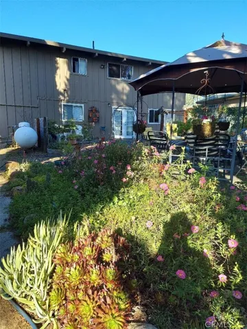 back of house and entrance to studio