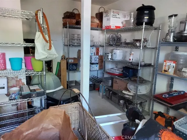 downstairs storage