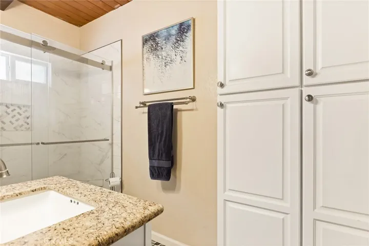 Bathroom- with shower- entry level