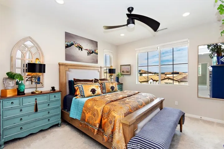 Third floor primary bedroom