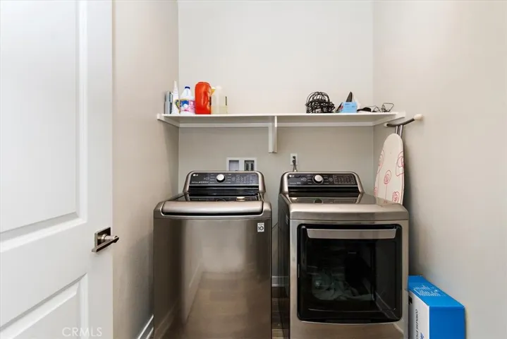 Third floor, laundry room, washer/dryer included.