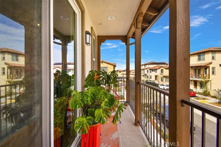 Second floor balcony