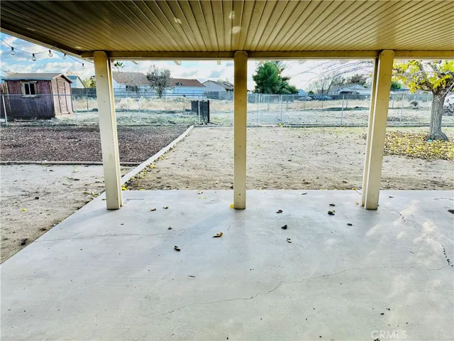Back patio