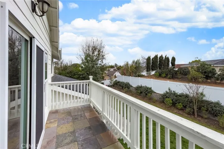 Master bedroom Balcony