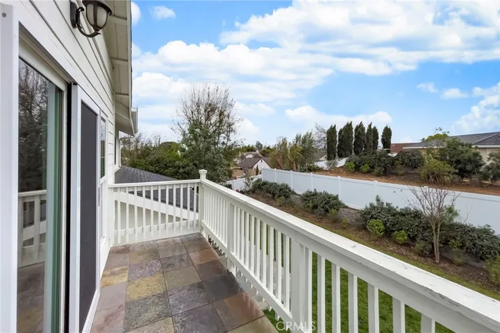 Master bedroom Balcony