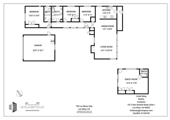 709 Los Ninos Way, Los Altos, California 94022