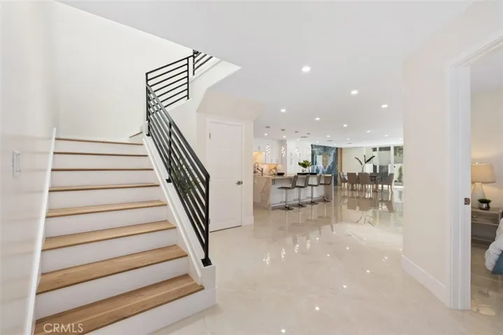 Completely New and Redesigned/Widened Stairway with 2 Extra-wide Skylights with lights!