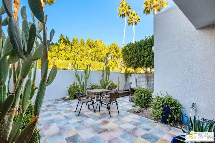 lower patio