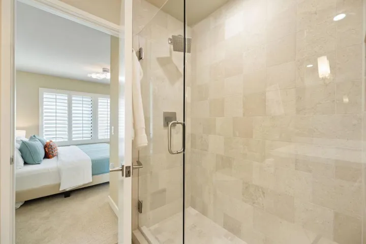 Guest bath, walk-in shower