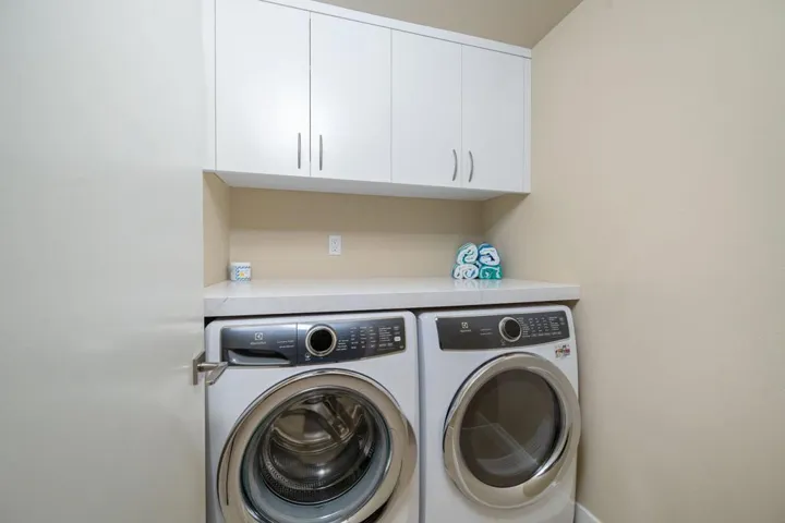 Separate laundry room
