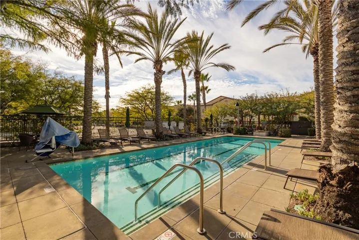 HOA community pool and spa.