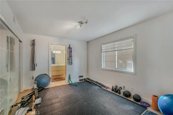 1 of 3 Secondary Bedrooms on Main Level currently being used as a Gym