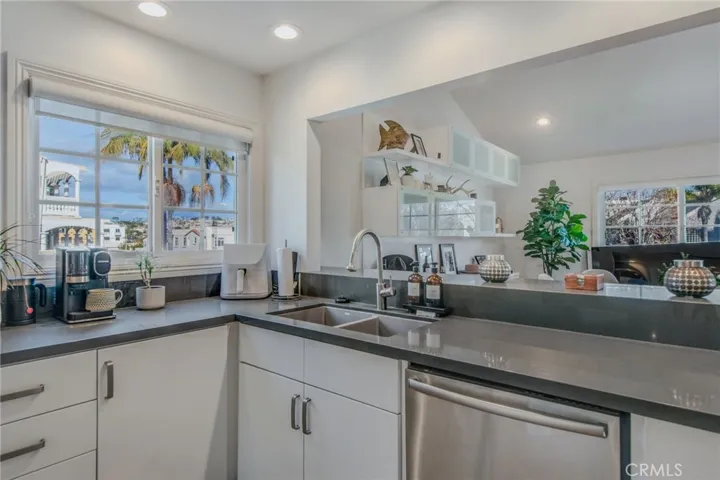 Natural Light View Window in Kitchen