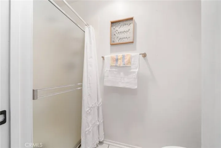 Bathroom off of laundry room