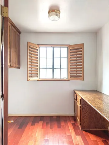 Upstairs laundry room