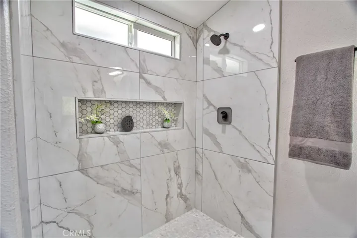 Primary bathroom Shower