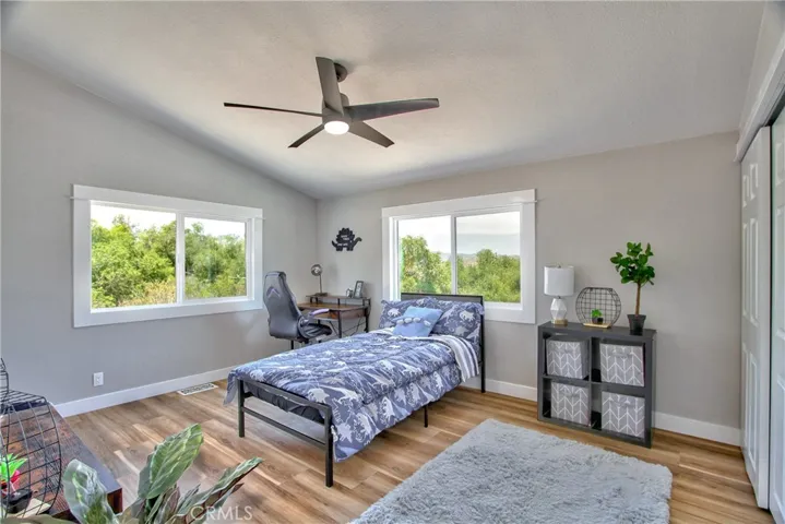 Bedroom 2 with views