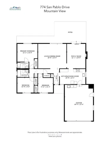 774 San Pablo Drive, Mountain View, California 94043