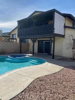 pool/spa balcony