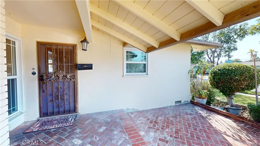 Front Brick Porch Area