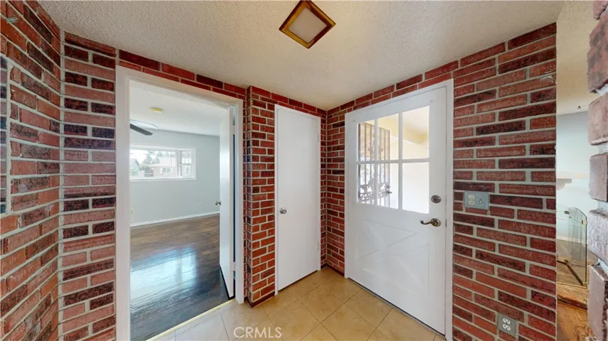Front Entry w/Access to Primary Bedroom on the left.