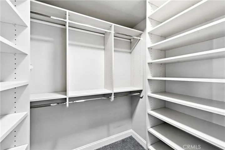 Walk In Closet for Main Bedroom