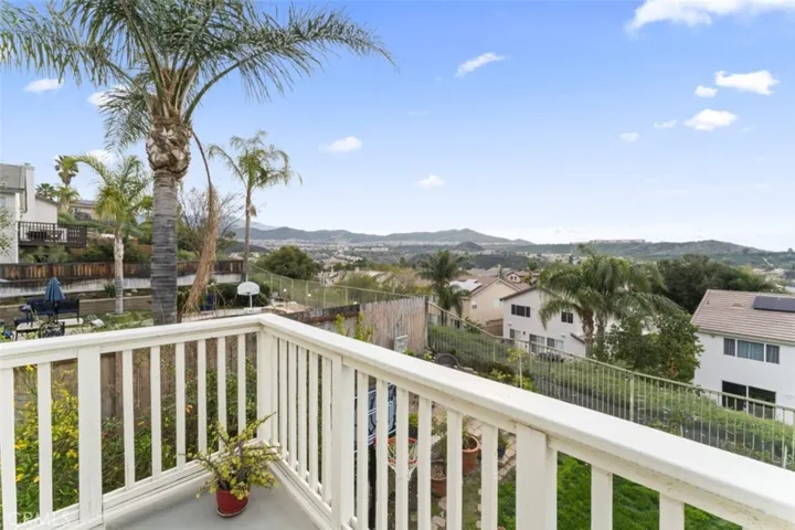 View off primary bedroom balcony