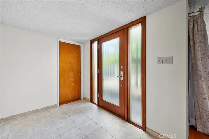 Foyer with Tile Floors