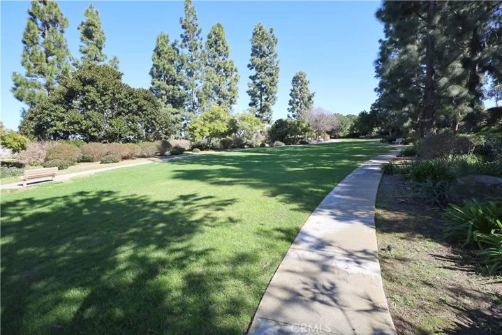 Community park: walking trails.