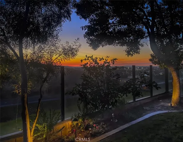 The sunset views are amazing here, as they look out towards the West.